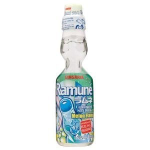 Sangaria Ramuné Melon Japanese Soda 6.76 oz Bottle
