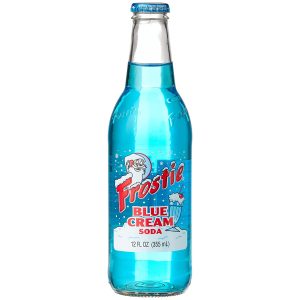 Frostie Blue Cream Soda 12 oz Bottle
