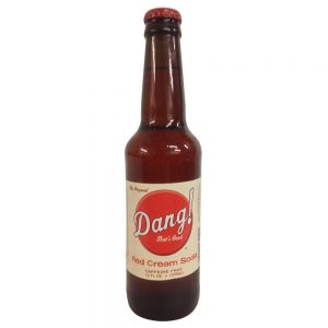 Dang! Red Cream Soda 12 oz Bottle