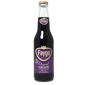 Faygo Grape Soda 12 oz Bottle