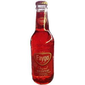 Faygo Original Redpop Strawberry Soda 12 oz Bottle