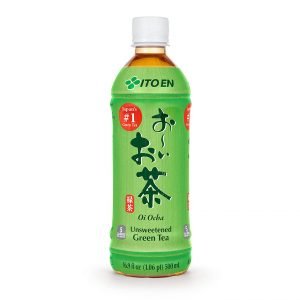 Ito En Oi Ocha Unsweetened Green Tea 16.9 oz Bottle