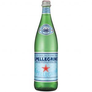 San Pellegrino Sparkling Mineral Water 750 ml Glass Bottle