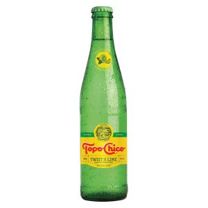 Topo Chico Lime Sparkling Mineral Water 12 oz Bottle