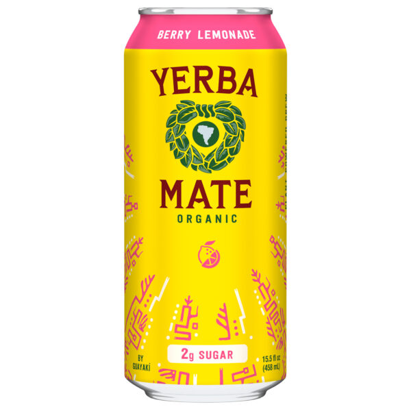 Guayaki Berry Lemonade 15.5oz-New