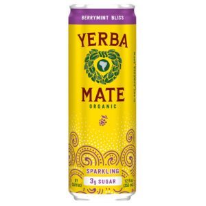 Guayaki Berrymint Bliss Sparkling Yerba Mate 12oz Can