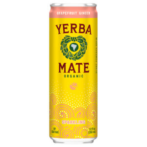 Guayaki Grapefruit Ginger Sparkling Yerba Mate 12oz Can