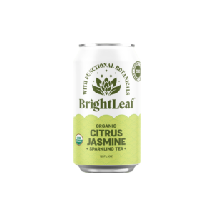 BrightLeaf Sparkling Citrus Jasmine Tea 12 oz Can