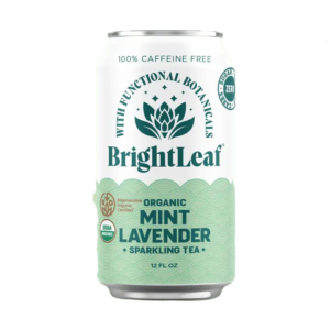 BrightLeaf Sparkling Mint Lavender Tea 12 oz Can