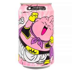 Dragon Ball Z Peach Soda 11 oz Can