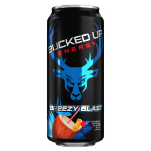 Bucked Up Breezy Blast Energy Drink 16 oz Can