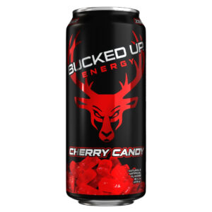 Bucked Up Cherry Candy Energy Drink 16 oz Can