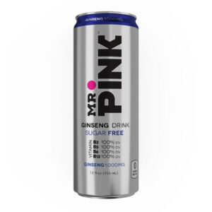 Mr. Pink Sugar Free Ginseng Drink 12 oz Can