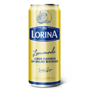 Lorina Premium French Sparkling Lemonade Soda 11.2 oz Can