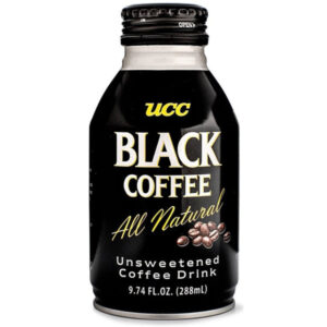 UCC Black Coffee Can 9.7 oz Bottle