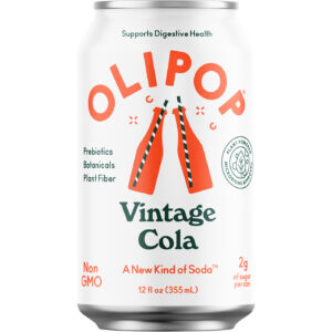 Olipop Vintage Cola 12 oz Can