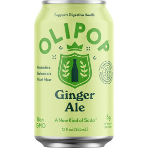 Olipop Ginger Ale 12 oz Can