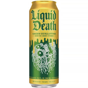 Liquid Death Green Guillotine Iced Tea 19.2oz Can