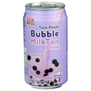 Rico Taro Bubble Milk Tea 12.3 oz Can