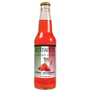 Romano's Creamy Strawberry 12 oz Bottle