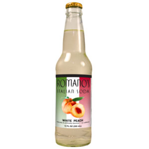 Romano's White Peach 12 oz Bottle