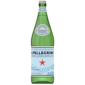 San Pellegrino Sparkling Mineral Water 1 Liter Bottle