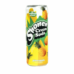 Shonen Pineapple Cream Soda 12oz/12pk Can